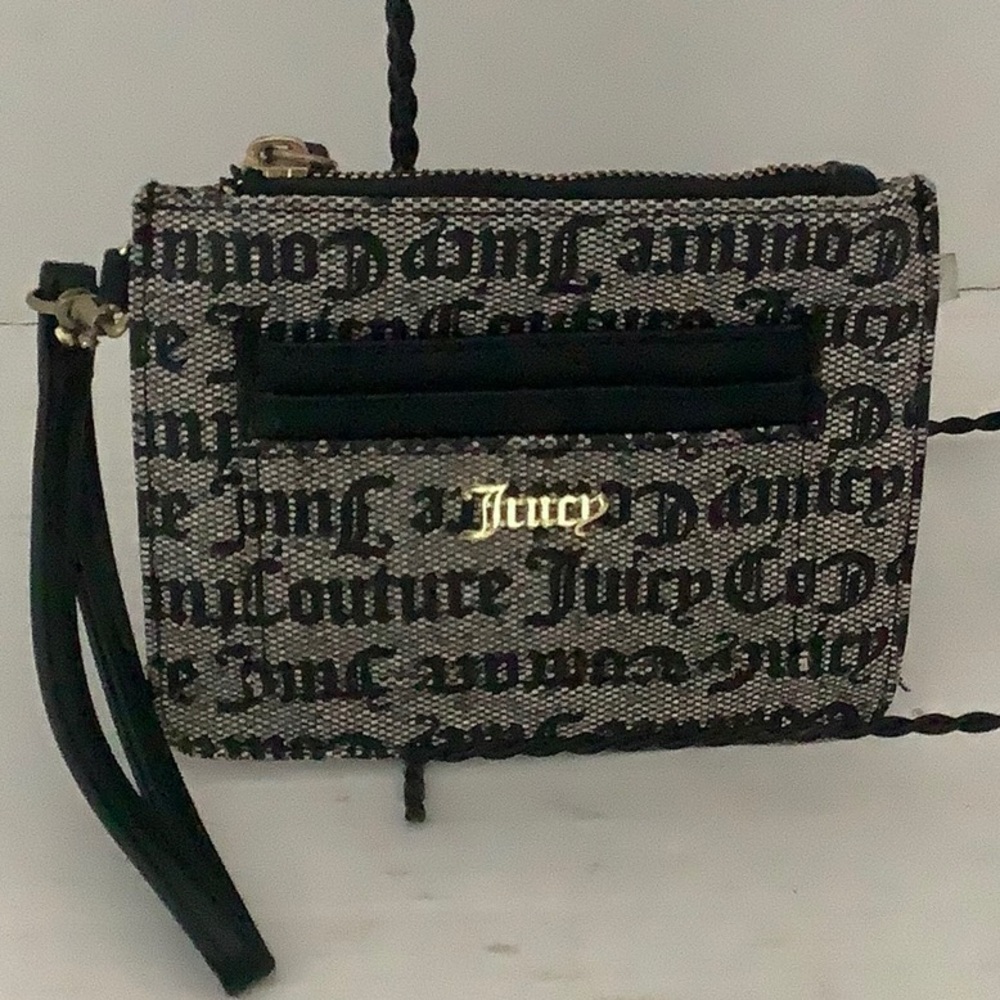 Juicy Couture Wristlet Wallet Credit Card with detachable wrist strap